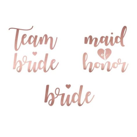 Tatuaje petrecere burlacite rose gold - imagine 7